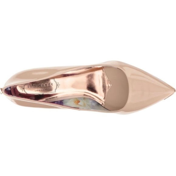 Ted Baker Women's Nude-Pinkish Leather Heels - Size 37 - Picture 2 of 16